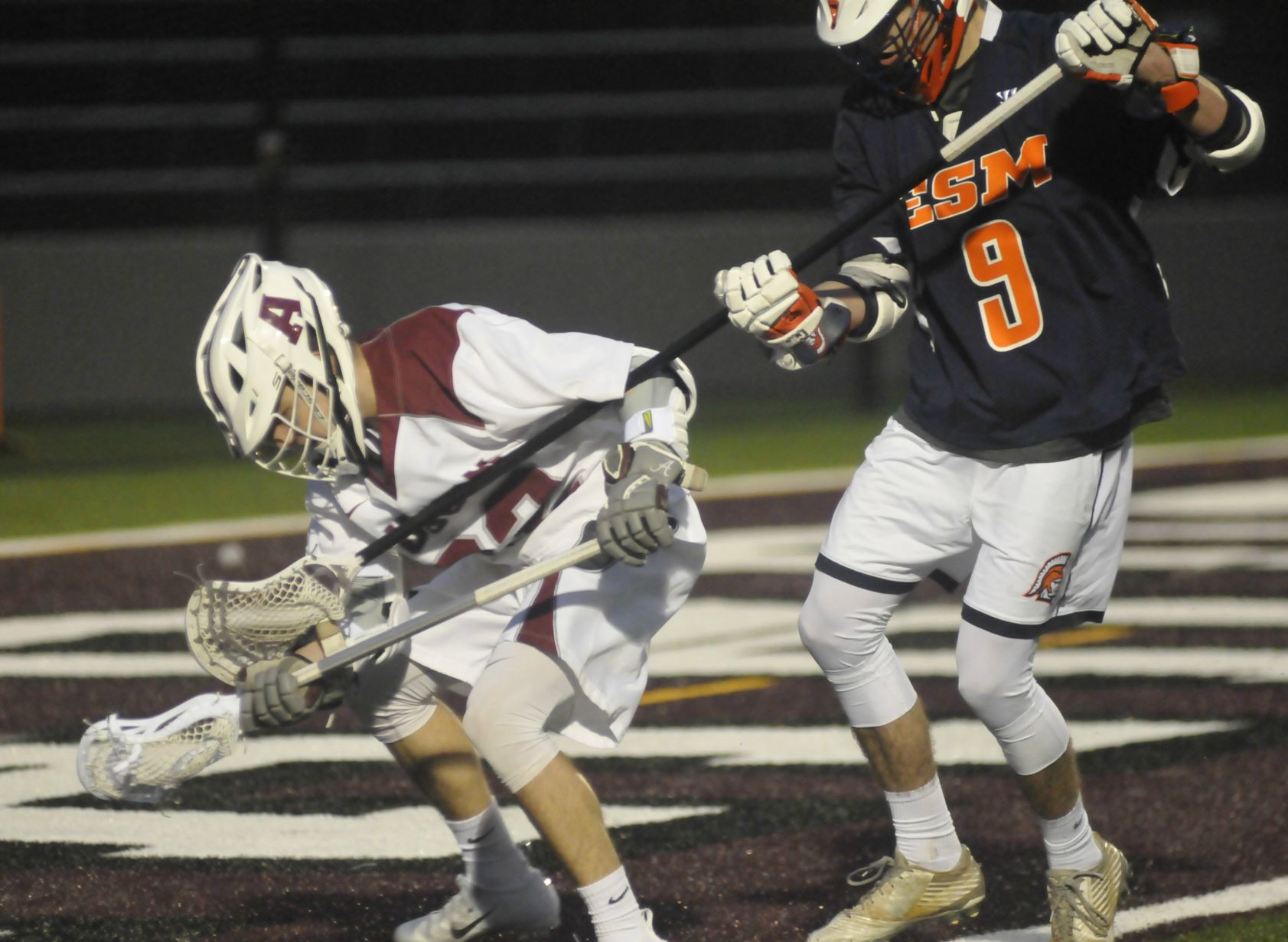 Auburn boys lacrosse vs ESM